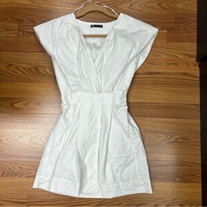 Zara White Mini Dress